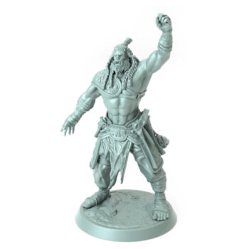 Orc Soldier Speech Tabletop Miniature - Northern Orcs - RPG - D&D