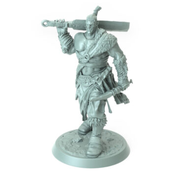 Orc Soldier Sword Ready Tabletop Miniature - Northern Orcs - RPG - D&D