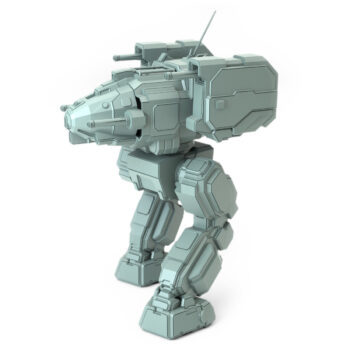 Stalker Stk-Wu War Emu Posed BattleTech Miniature