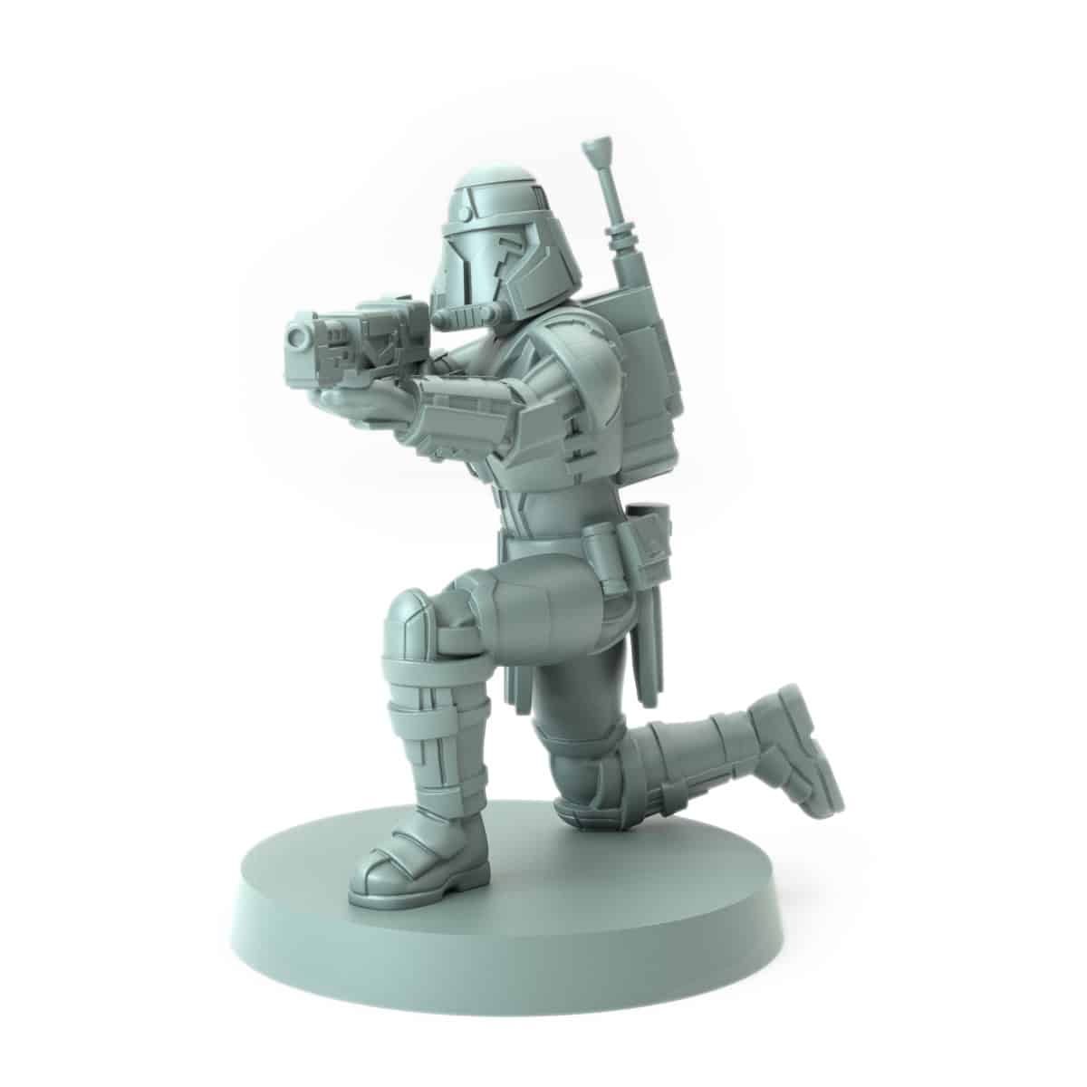 Ancient Dark Commando  E Legion - Shatterpoint Miniature