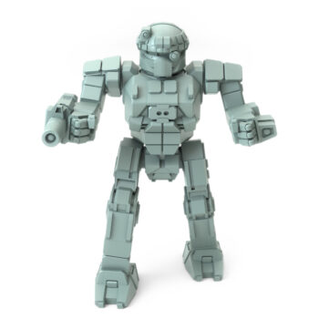 Commando Com- AB Posed Battletech Miniature - Mechwarrior