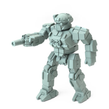 Commando Com- AD Posed Battletech Miniature - Mechwarrior