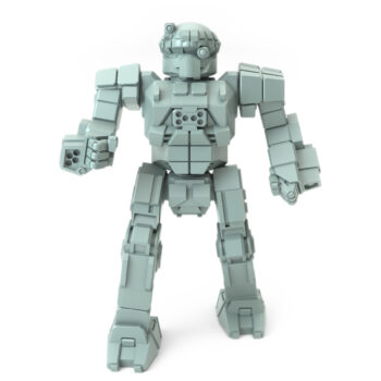 Commando Com- BD Posed Battletech Miniature - Mechwarrior