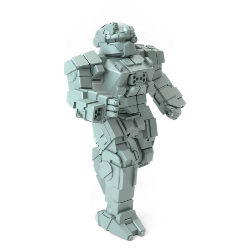 Commando Com- BD Walking Battletech Miniature - Mechwarrior