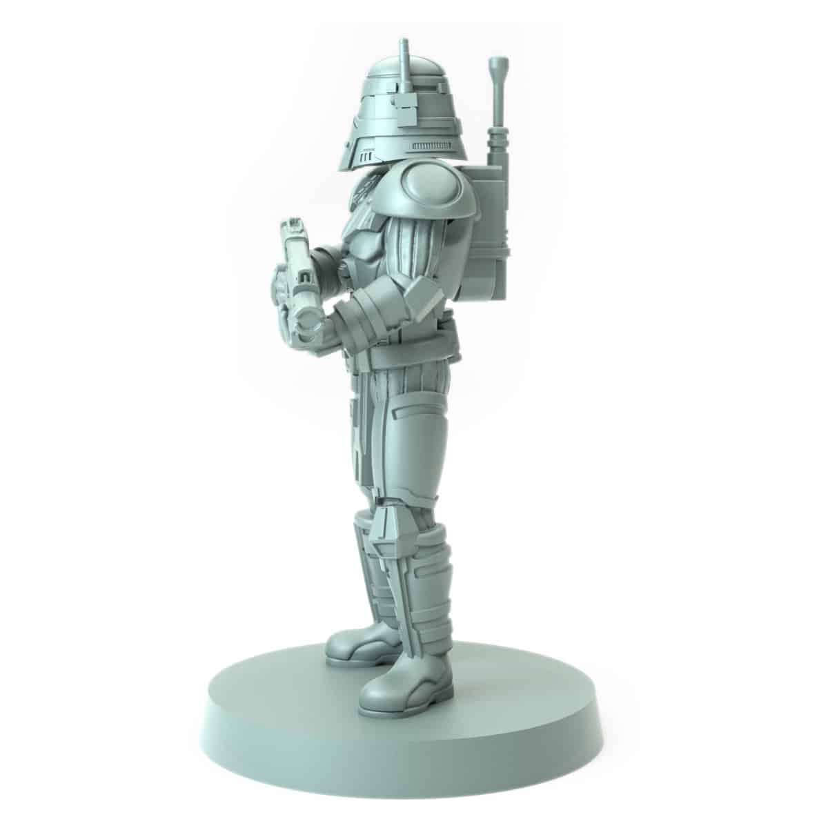 Ancient Dark Trooper  A Legion - Shatterpoint Miniature