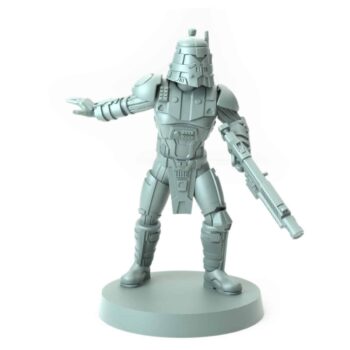 Ancient Dark Trooper Leader Legion - Shatterpoint Miniature