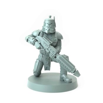 Ancient Dark Trooper Specialist  A Legion - Shatterpoint Miniature