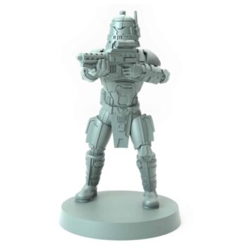 Ancient Dark Trooper Specialist  B Legion - Shatterpoint Miniature