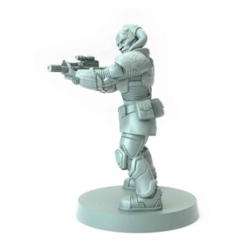 Armored_Syndicate_Soldier C Legion - Shatterpoint Miniature