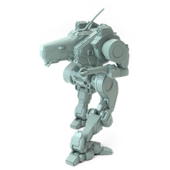 Viper-Vpr-Scs-Scaleshot-Posed BattleTech Miniature