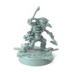 Bomber Pose B Twin Cleaver Chaos goblin fighter dual wielding cleavers 3D printed miniature