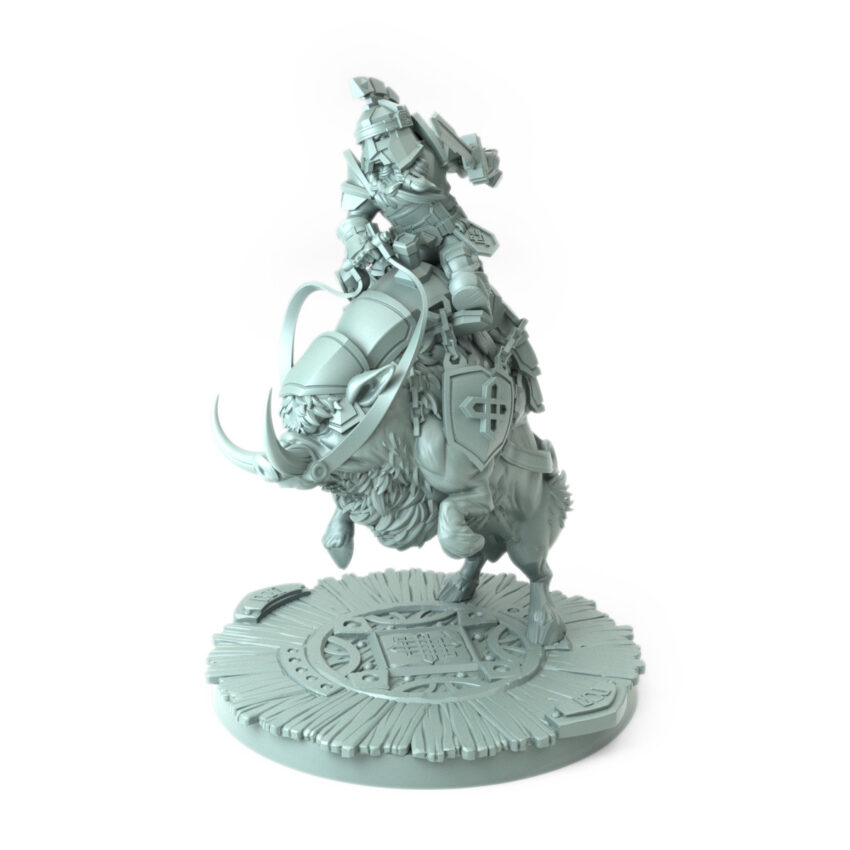 Dwarven Rider with Sword, Nezmig - Image 3