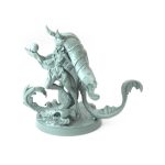 High-detail 3D-printed model of Oracle Bearers A featuring a mystical sea oracle with a glowing orb.