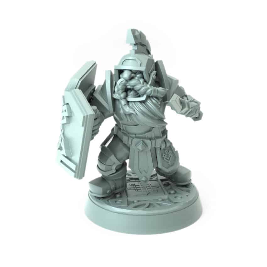 Shield and Spear Sentinel, Dolvin - Image 1