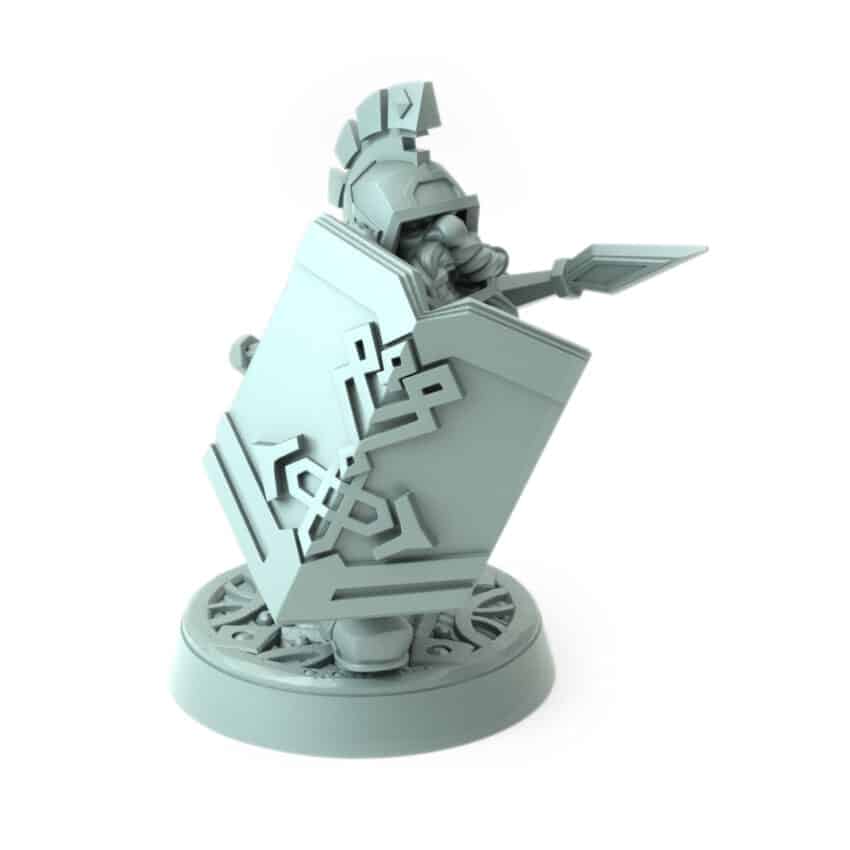 Shield and Spear Sentinel, Dolvin - Image 3