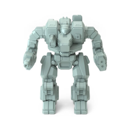 Hellbringer Spectre 3D-printed miniature with energy weapon and missile rack