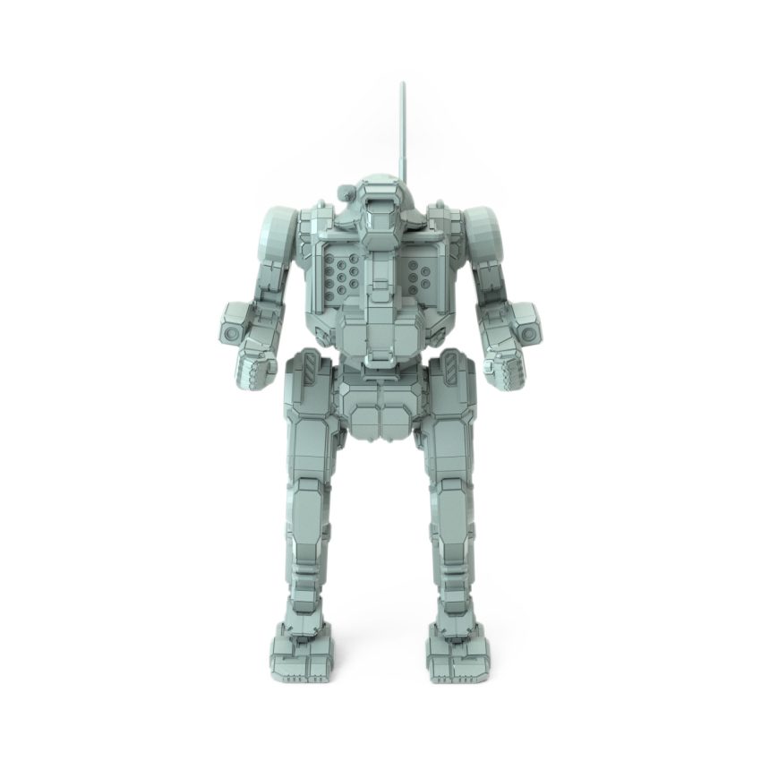 Javelin JVT-10FS Whisper 3D-printed miniature with missile racks