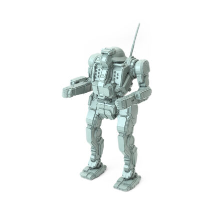 Javelin JVT-10FS Whisper 3D-printed miniature with missile racks