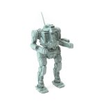 Javelin JVT-10FS Whisper 3D-printed miniature with missile racks