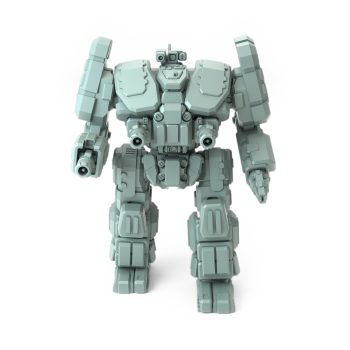 Awesome 3D-printed miniature with Particle Projection Cannons and reinforced armor