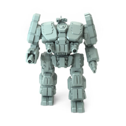 Awesome 3D-printed miniature with Particle Projection Cannons and reinforced armor