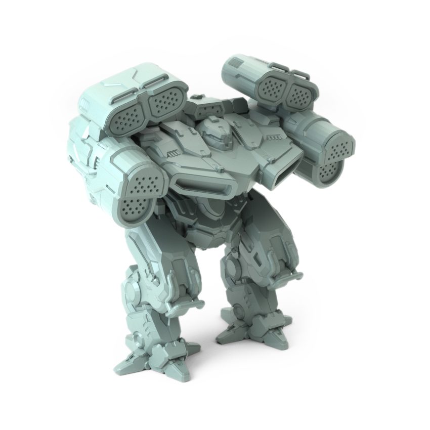 Bane Kraken LRM F heavy assault mech