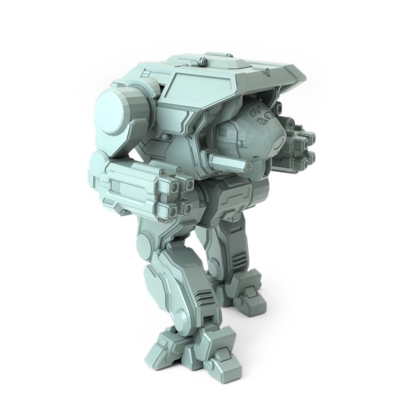 Custom 3D printed Direwolf Revenant P heavy assault mech