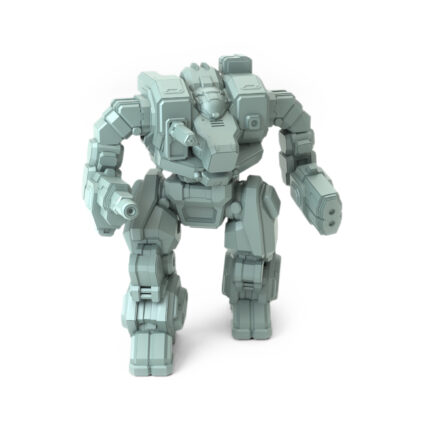 Custom 3D printed Hellbringer Spectre P mech model