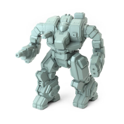 Custom 3D printed Hellbringer Spectre P mech model