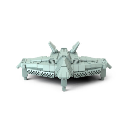 Katenka Landed 3D-printed aerospace miniature with missile launchers and energy weapons
