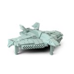 Katenka Landed 3D-printed aerospace miniature with missile launchers and energy weapons