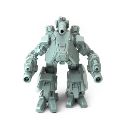 Marauder F heavy-class mech with PPC and dual autocannons