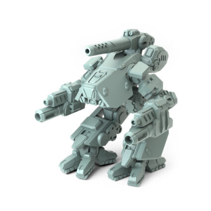 Marauder F heavy-class mech with PPC and dual autocannons