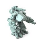 Marauder F heavy-class mech with PPC and dual autocannons
