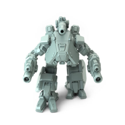 Marauder P heavy-class mech with PPC and dual autocannons