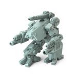 Marauder P heavy-class mech with PPC and dual autocannons