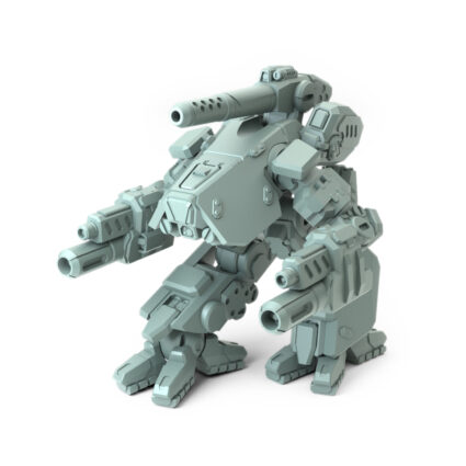 Marauder P heavy-class mech with PPC and dual autocannons