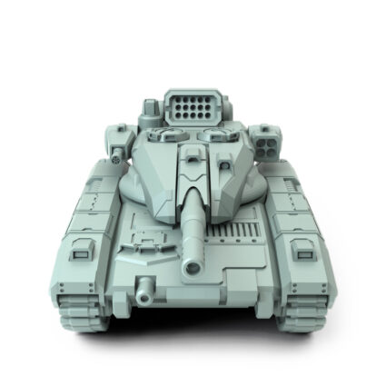 Merkava V1 medium combat tank with cannon and missile launcher