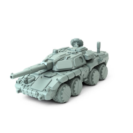 Morningstar City Command Vehicle with main cannon and communications array