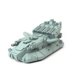 Morningstar Minion with twin cannons and rear-mounted missile launcher
