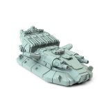 Morningstar Minion with twin cannons and rear-mounted missile launcher