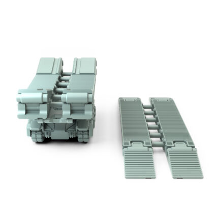 Rommel MTU engineering tank with dual-bridge system