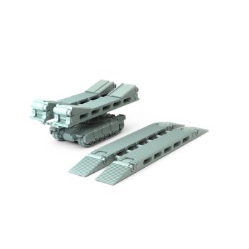 Rommel MTU engineering tank with dual-bridge system