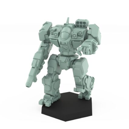 battlemaster 1g mech miniature for sci-fi tabletop games