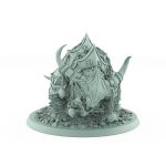 armored horned war beast standing in idle position with skull chains from unchained collection