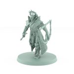 celestial archer miniature walking poised with holy bow