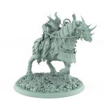 armored vampire warhorse miniature gothic undead cavalry steed fantasy