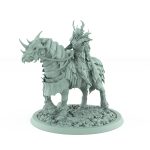 vampire knight on undead warhorse dark gothic cavalry miniature fantasy