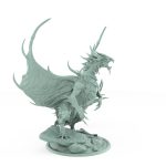undead vampire dragon miniature gothic fantasy monster model