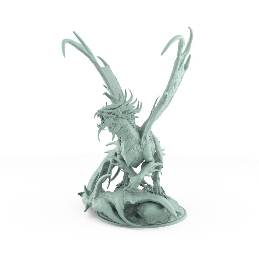 vampire elder dragon miniature gothic undead draconic boss model